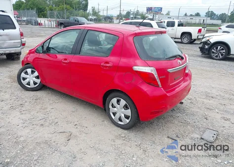 2012 Toyota Yaris Le from USA, damaged, VIN JTDKTUD36CD502293